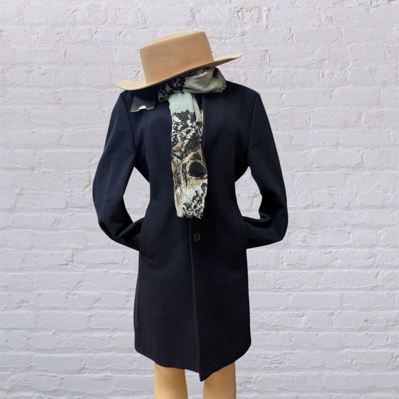 Zara Black Trench Coat for Women - Picture 1 of 7